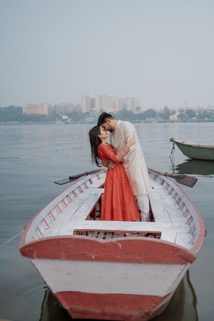 Pre-Wedding Shoot in Bhopal: Anu Rajput & Dr. Abhishek | Focus N Click