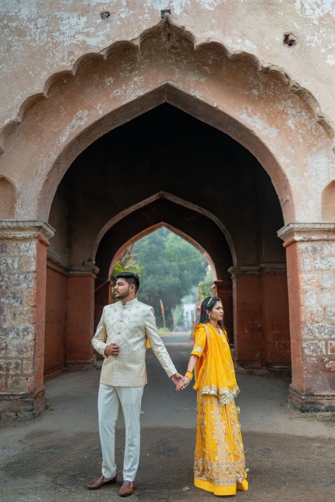 Pre-Wedding Shoot in Bhopal: Anu Rajput & Dr. Abhishek | Focus N Click