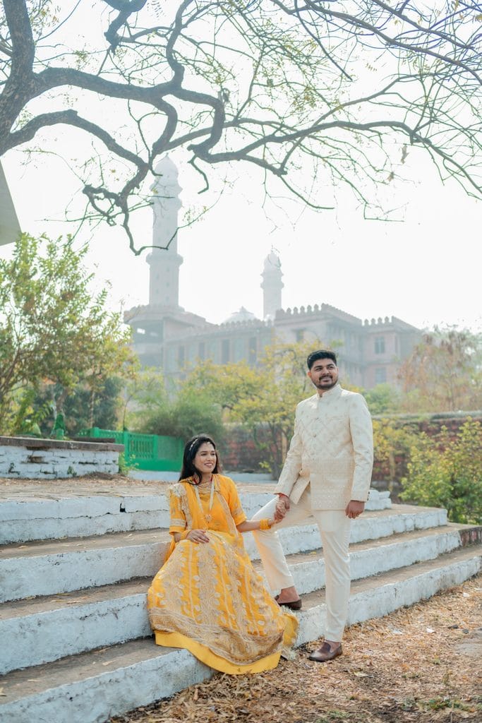 Pre-Wedding Shoot in Bhopal: Anu Rajput & Dr. Abhishek | Focus N Click
